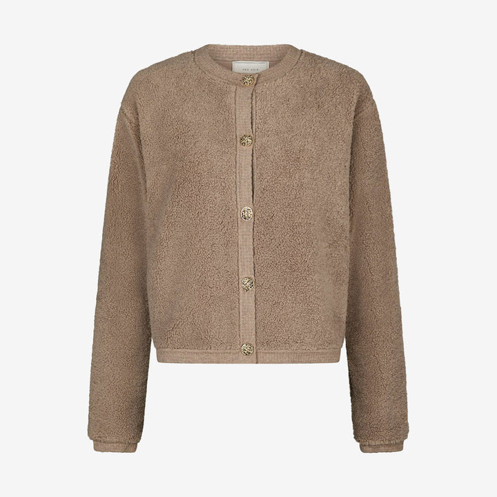 Limo Fluffy Knit Cardigan