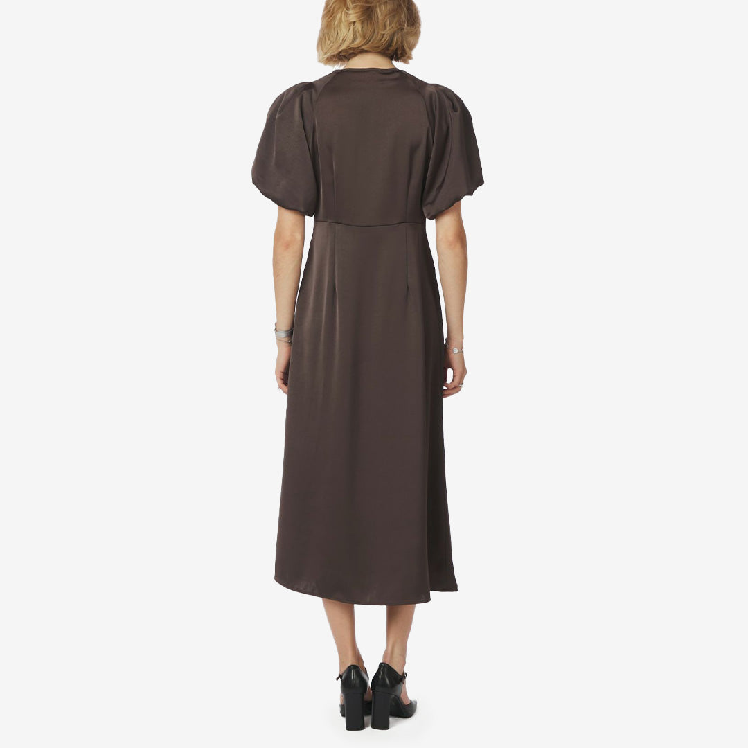 Illana Heavy Sateen Dress