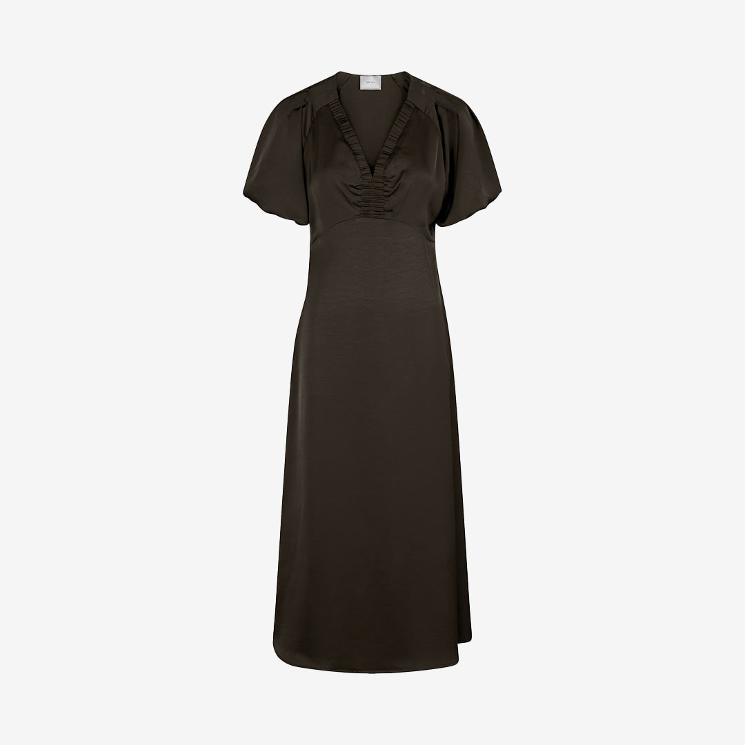 Illana Heavy Sateen Dress