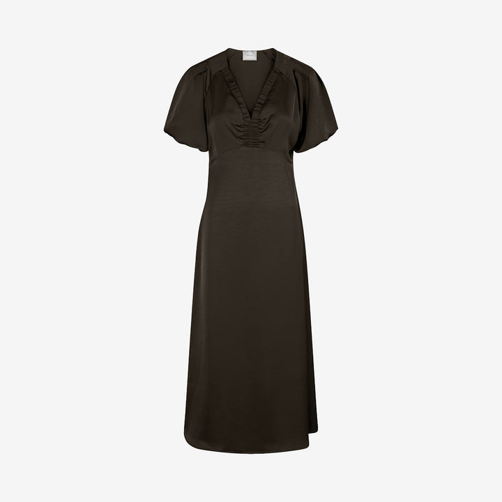 Illana Heavy Sateen Dress