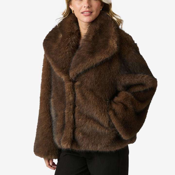 Stephanie Faux Fur Jacket