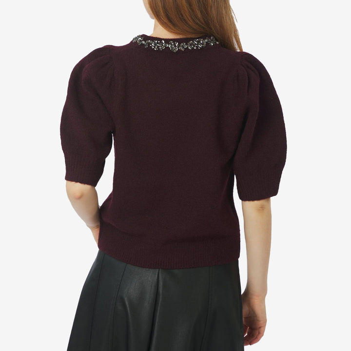 Maia Stone Knit blouse