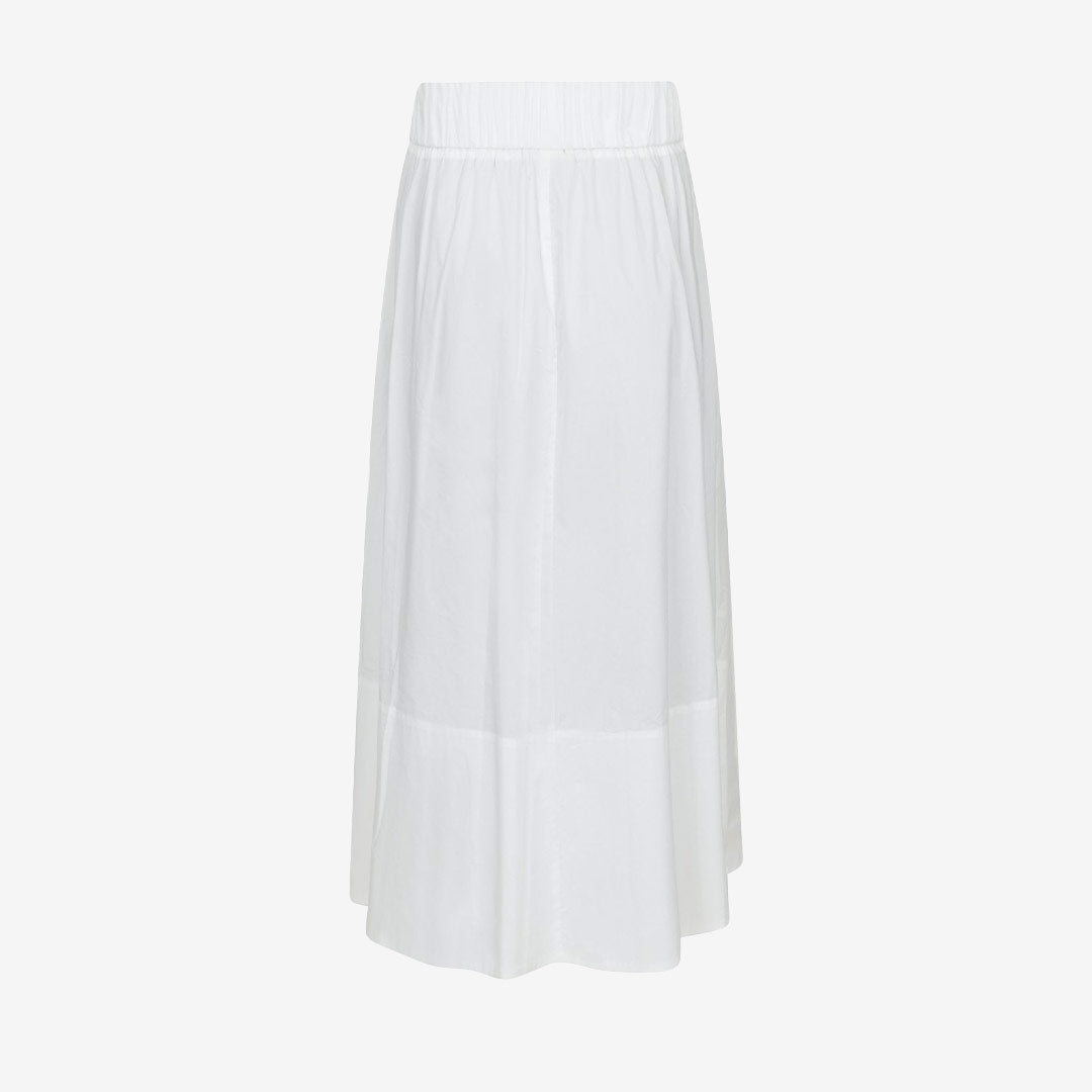 Yara Long Poplin Skirt