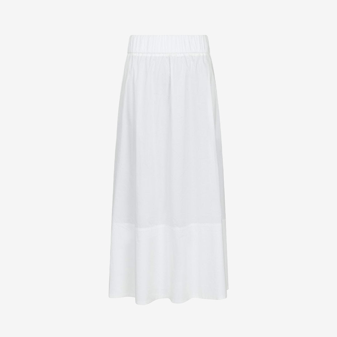 Yara Long Poplin Skirt