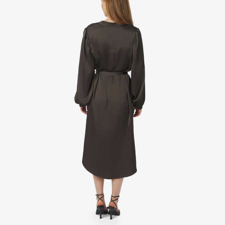 Rolana Heavy Sateen Dress