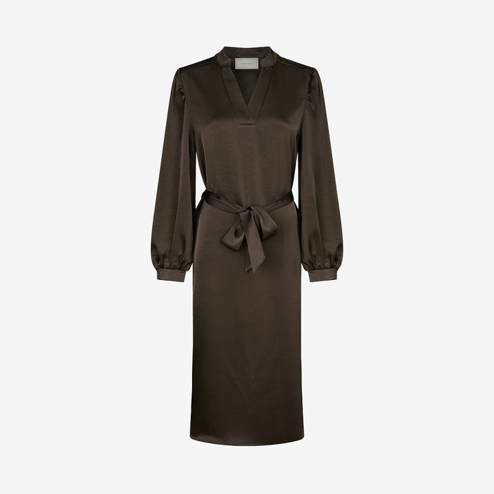 Rolana Heavy Sateen Dress