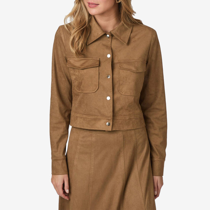 Tamari Faux Suede Jacket