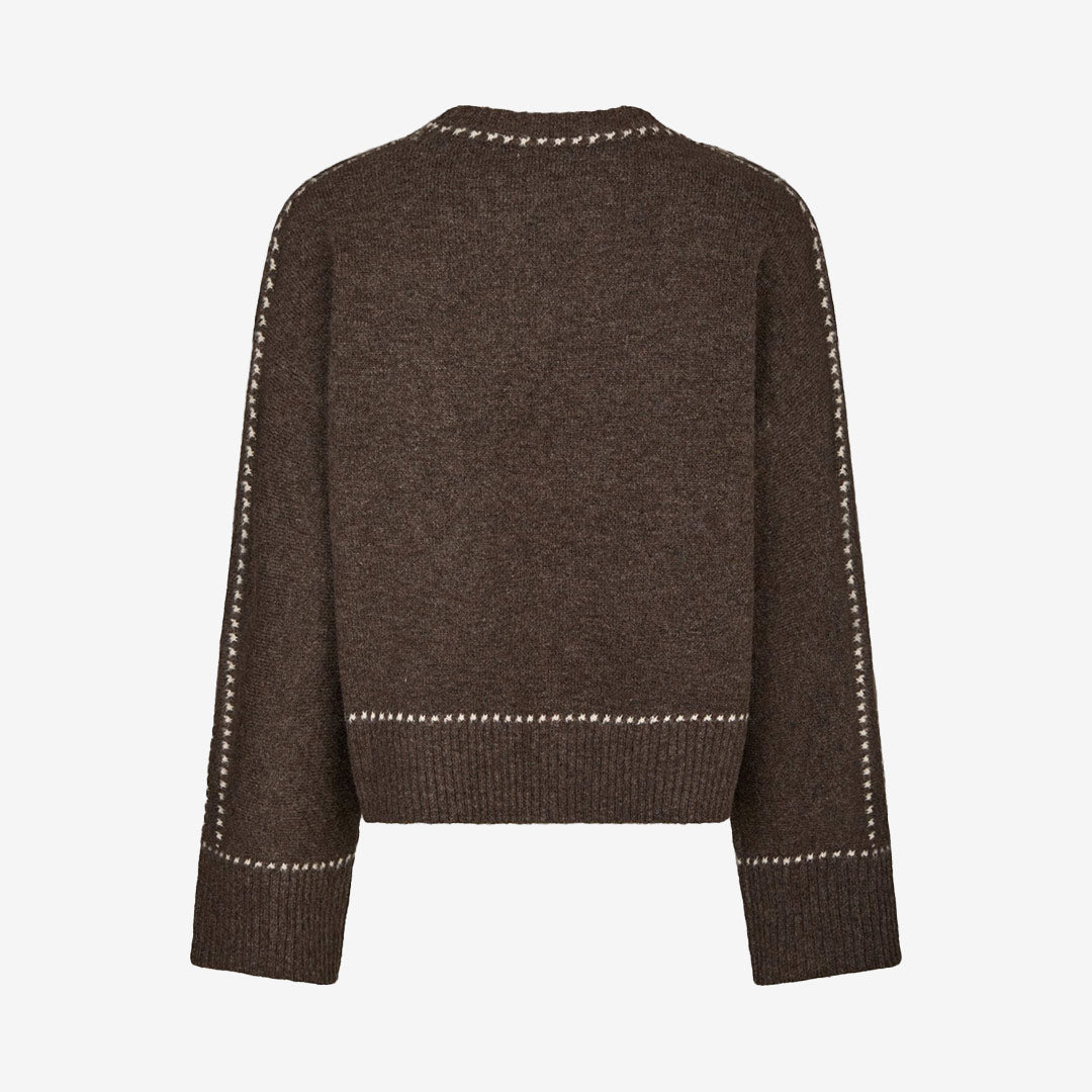 Roeme Knit Stitch Blouse