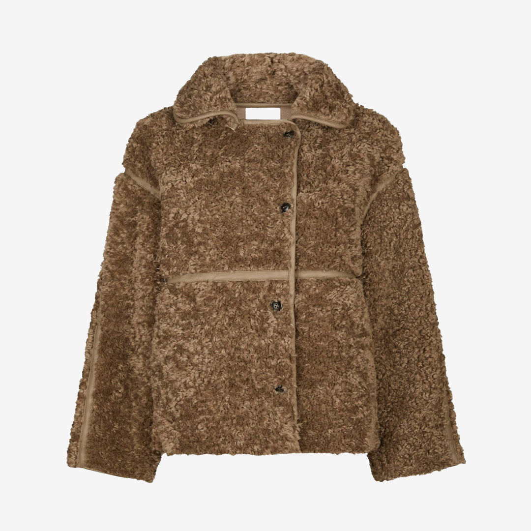 Castor Faux Fur Jacket