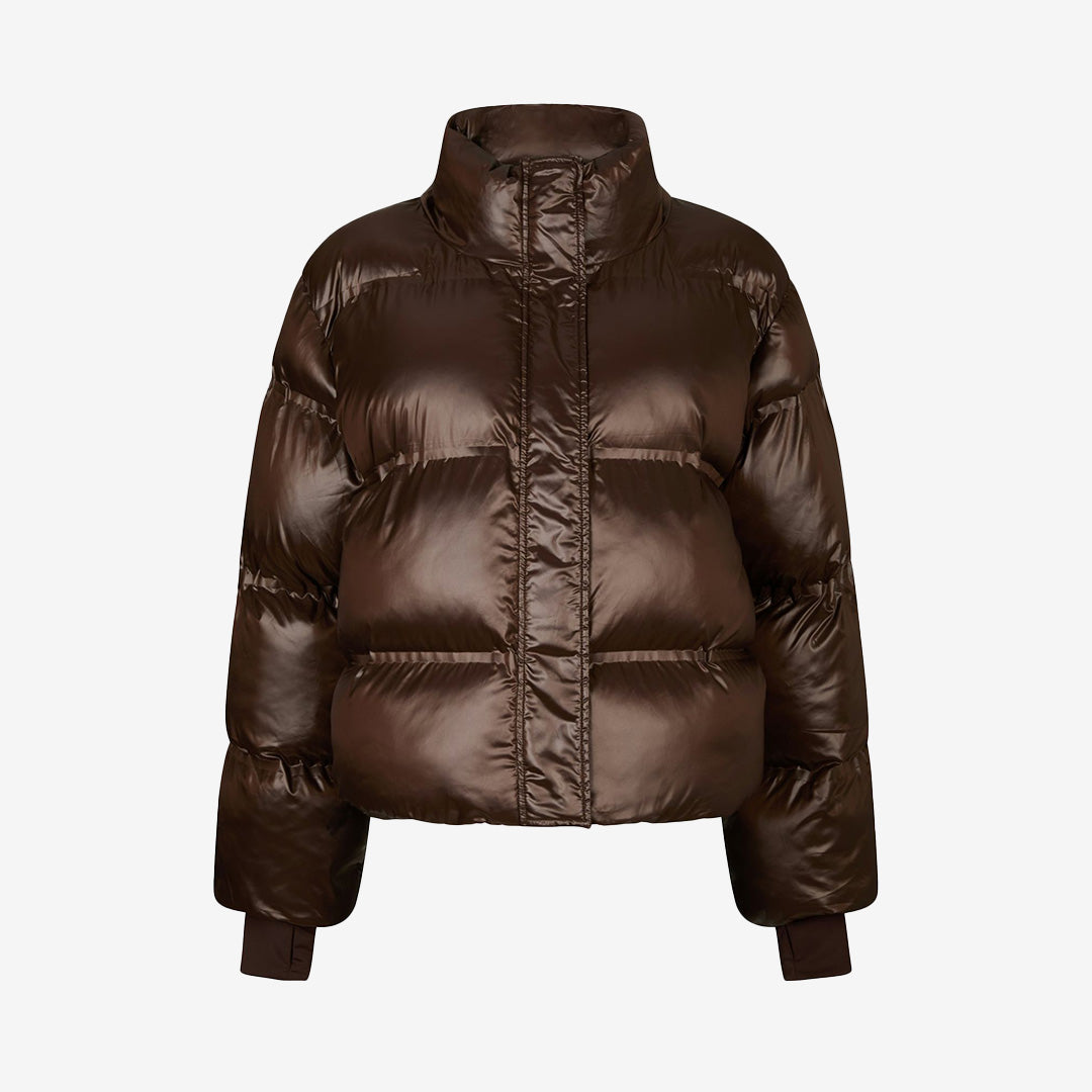 Rhea Shiny Puffer Jacket