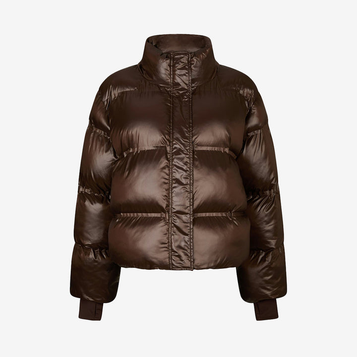 Rhea Shiny Puffer Jacket