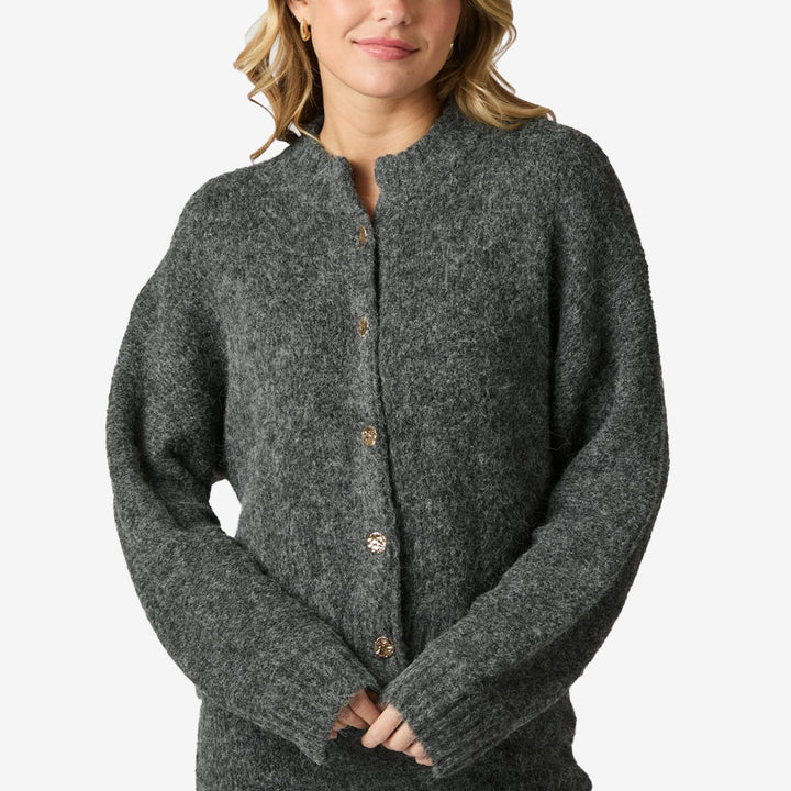 Taura Fluffy Knit Cardigan