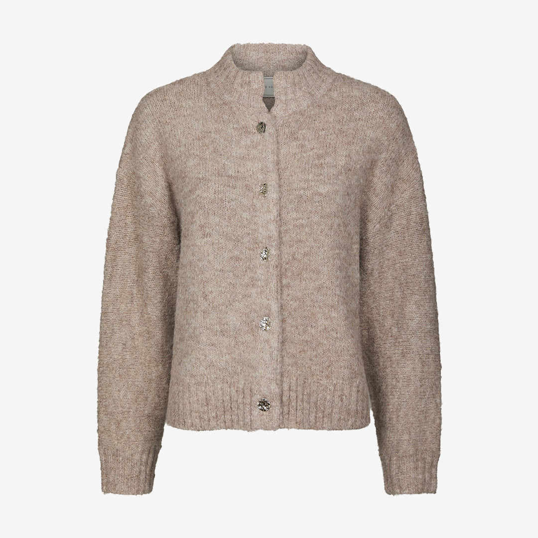 Taura Fluffy Knit Cardigan