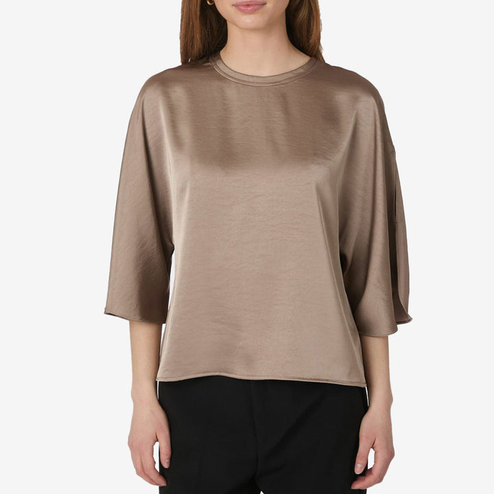 Liora Heavy Sateen Blouse