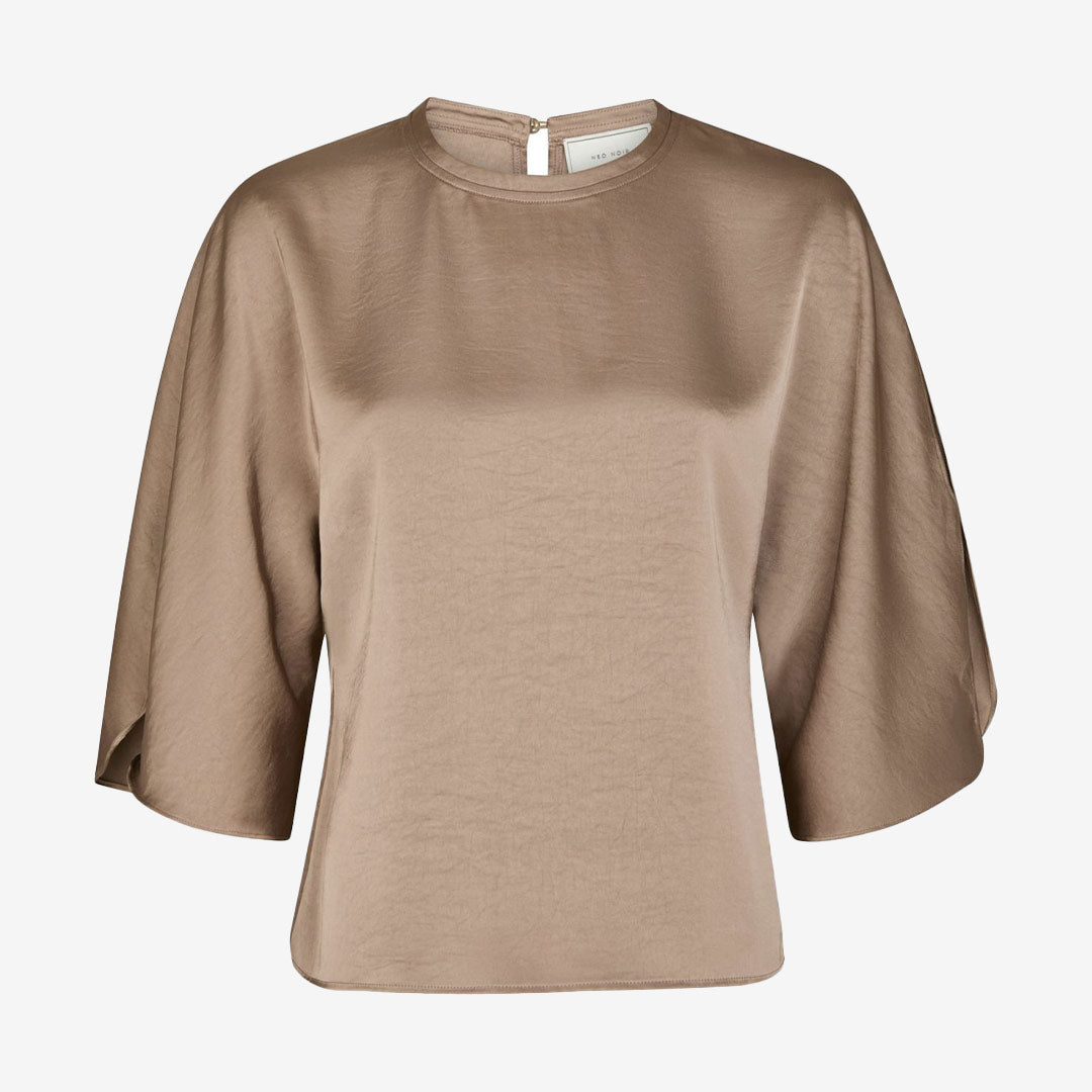 Liora Heavy Sateen Blouse