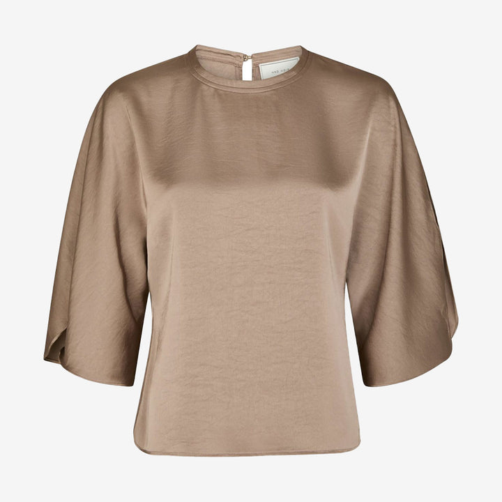 Liora Heavy Sateen Blouse