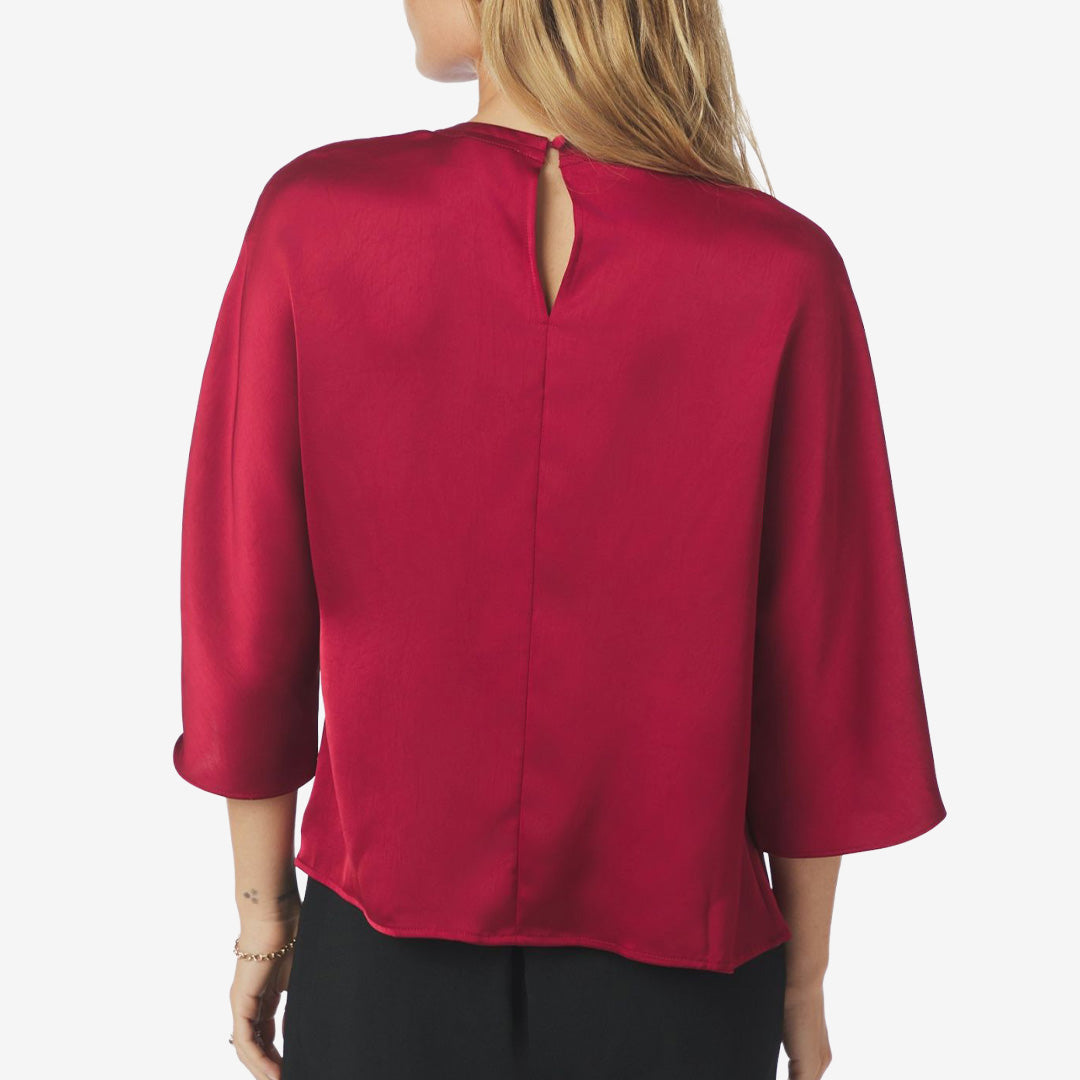 Liora Heavy Sateen Blouse