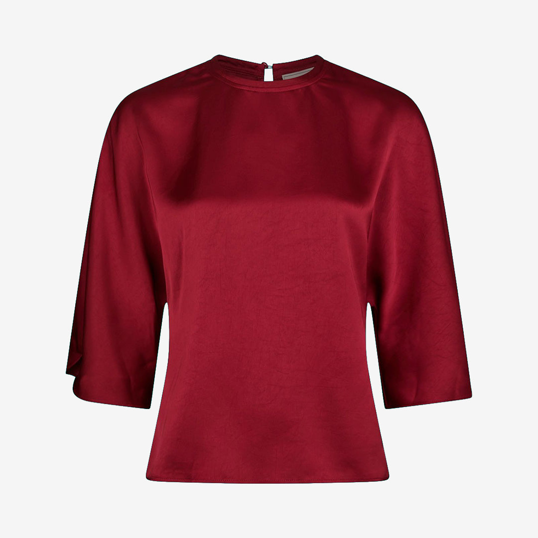 Liora Heavy Sateen Blouse