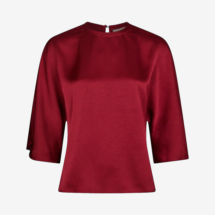 Liora Heavy Sateen Blouse