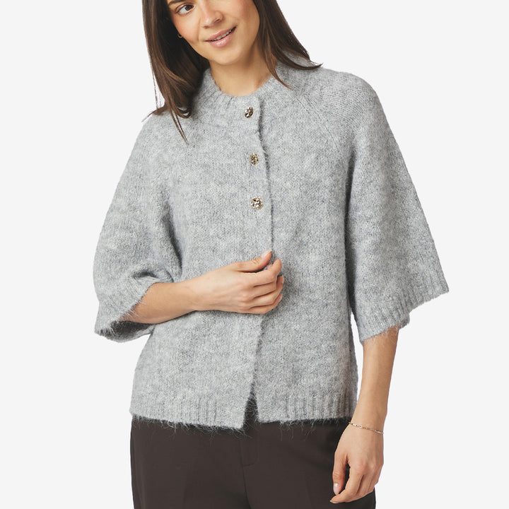 Benuta Fluffy Knit Cardigan