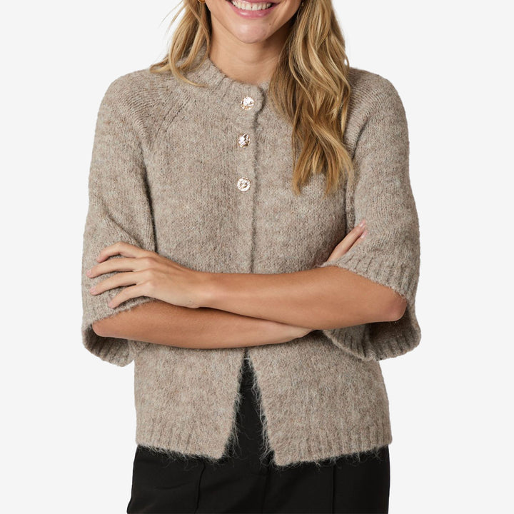 Benuta Fluffy Knit Cardigan