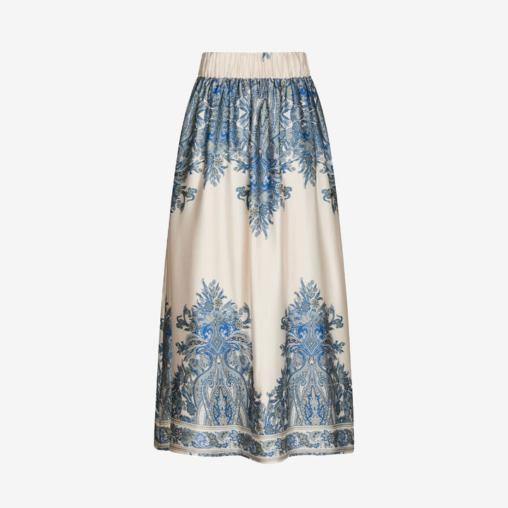 Lenni Paisley Border Skirt