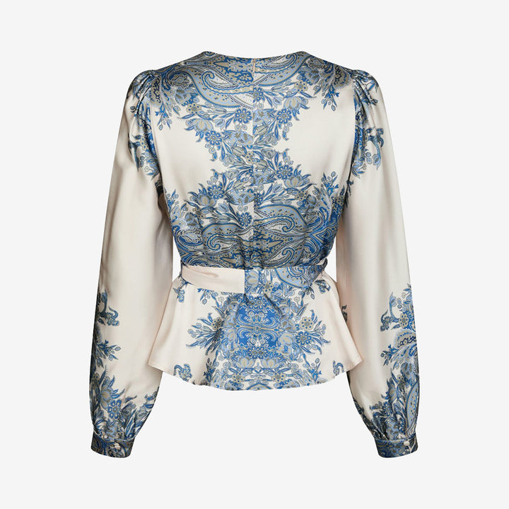 Rista Paisley Border Blouse
