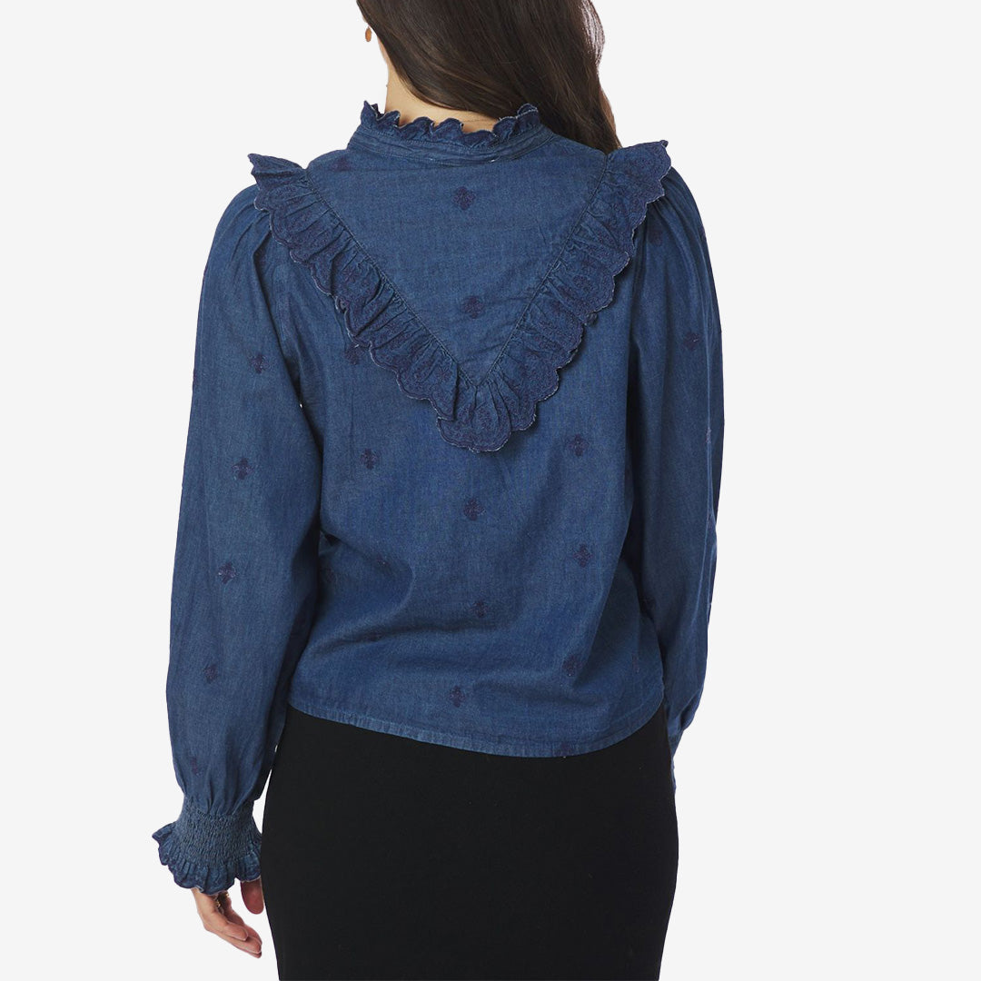 Degas Denim Blouse