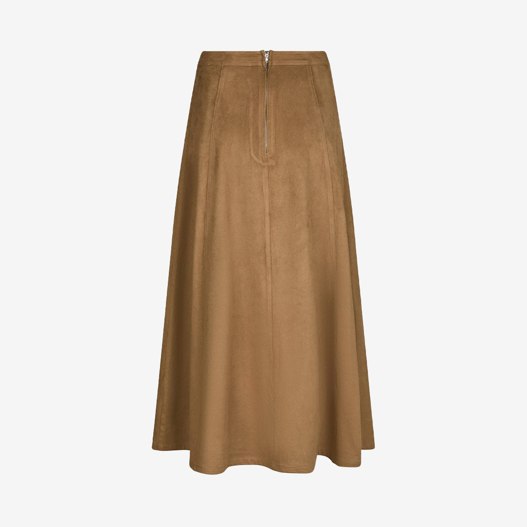 Raya Faux Suede Skirt