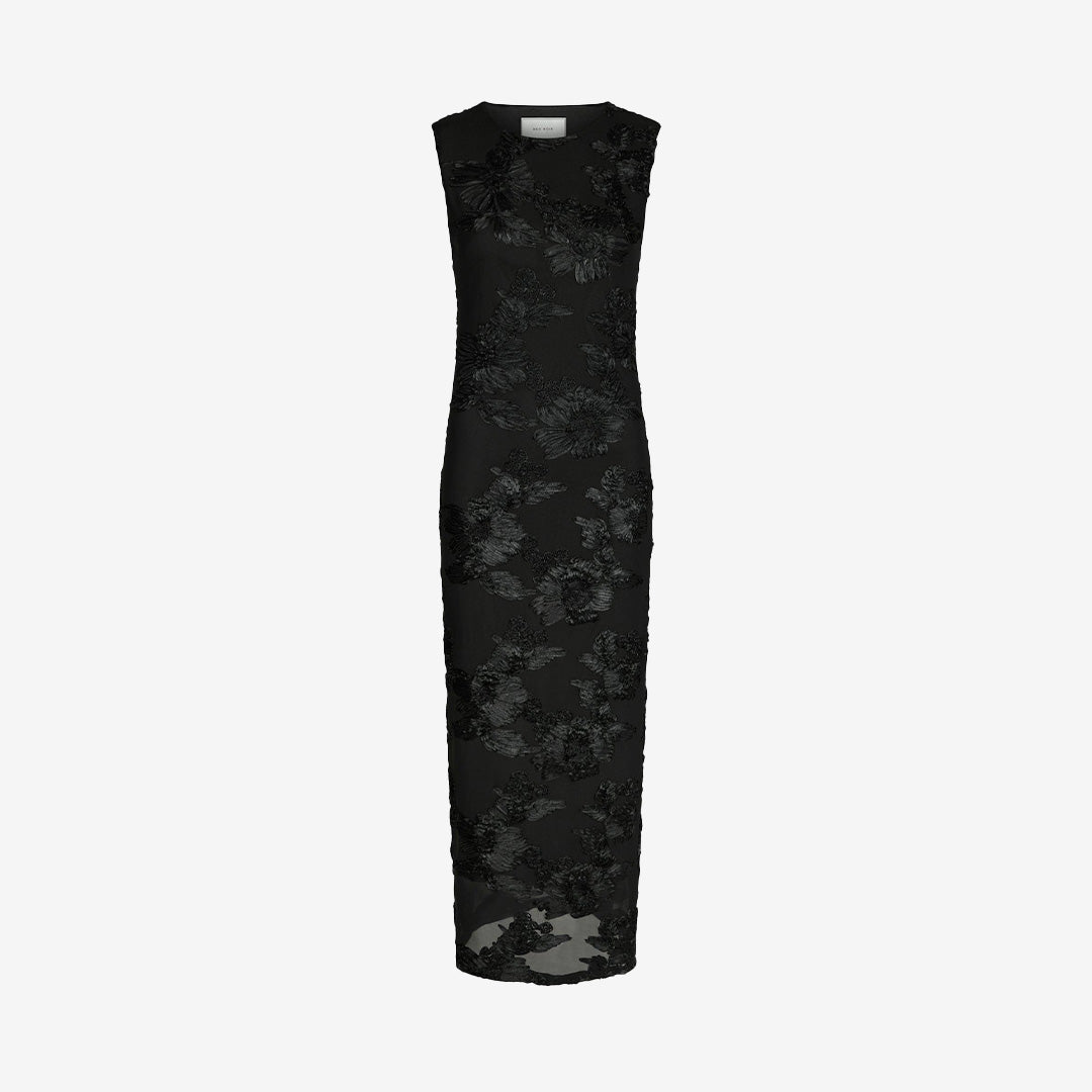 Tiranna Big Flower Mesh Dress