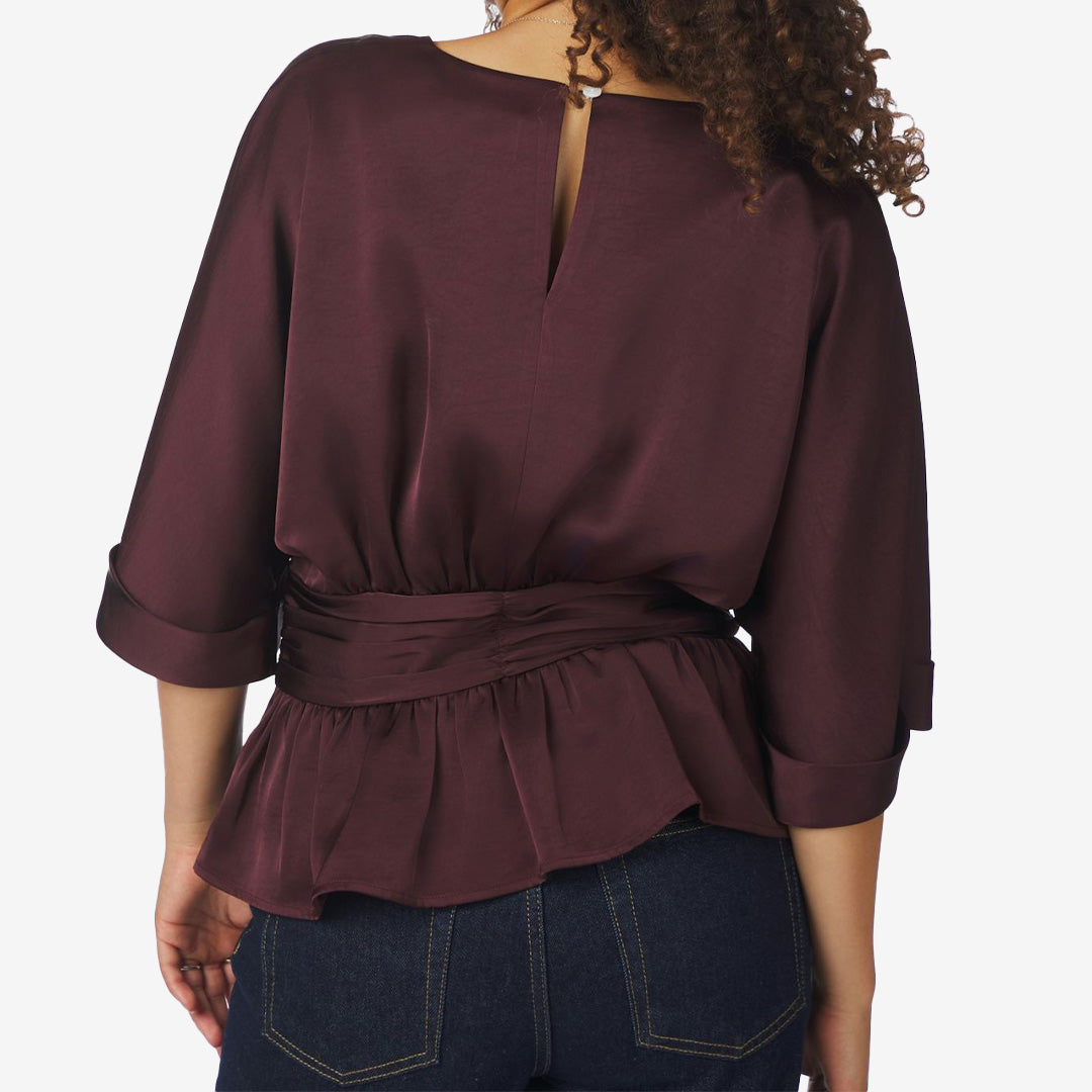 Annegret Heavy Sateen Blouse