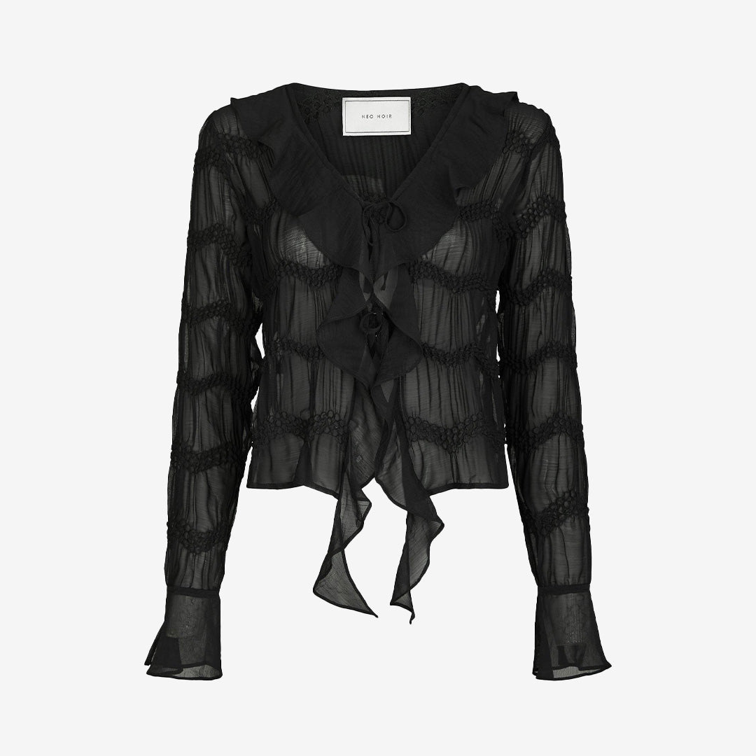 Anika Crepe Chiffon Blouse