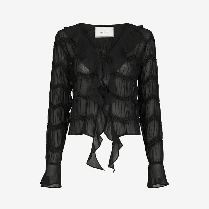 Anika Crepe Chiffon Blouse