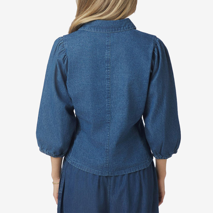 Wandana Denim Blouse