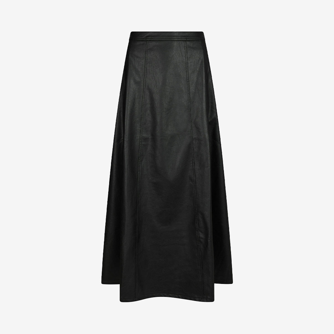 Raya Faux Leather Skirt