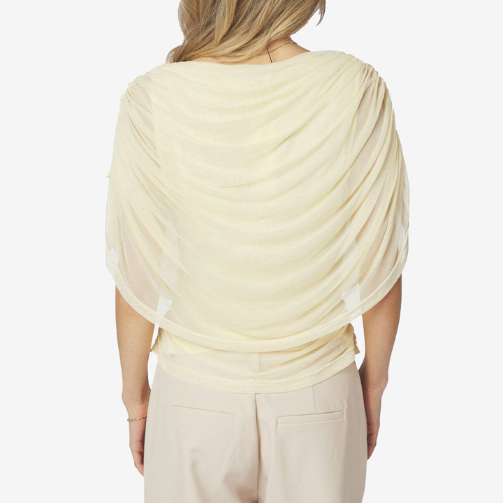 Cottuna Drapy Mesh Top