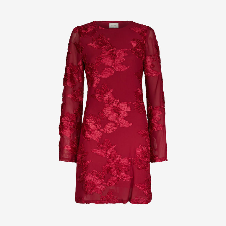 Dirina Big Flower Mesh Dress