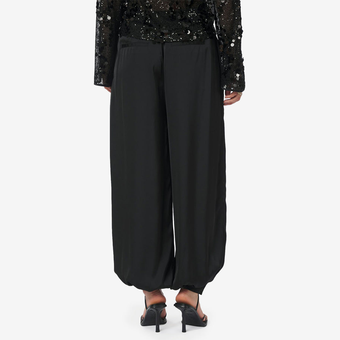 Fayla Drapy Satin Balloon Pants