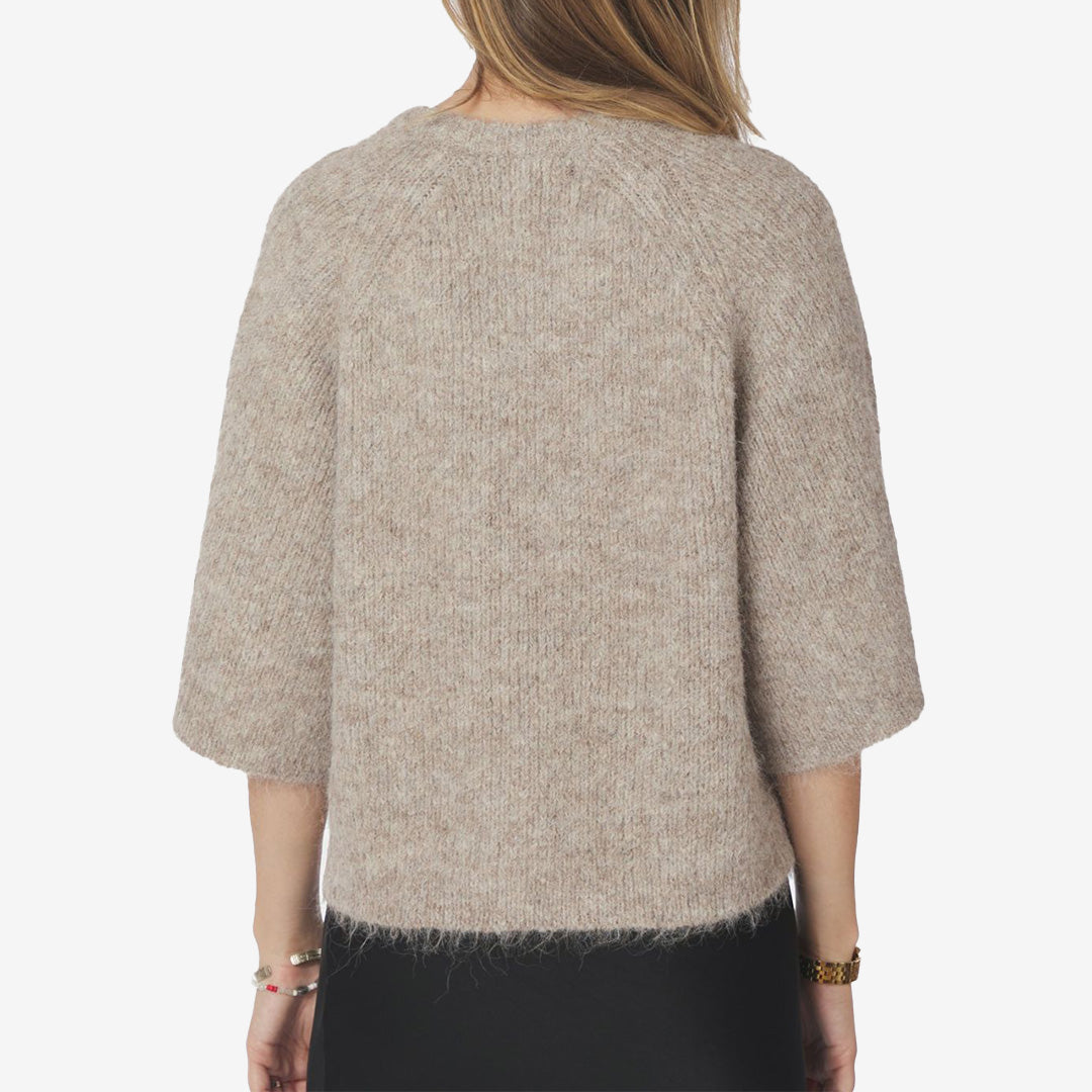 Amaya Fluffy Knit Cardigan