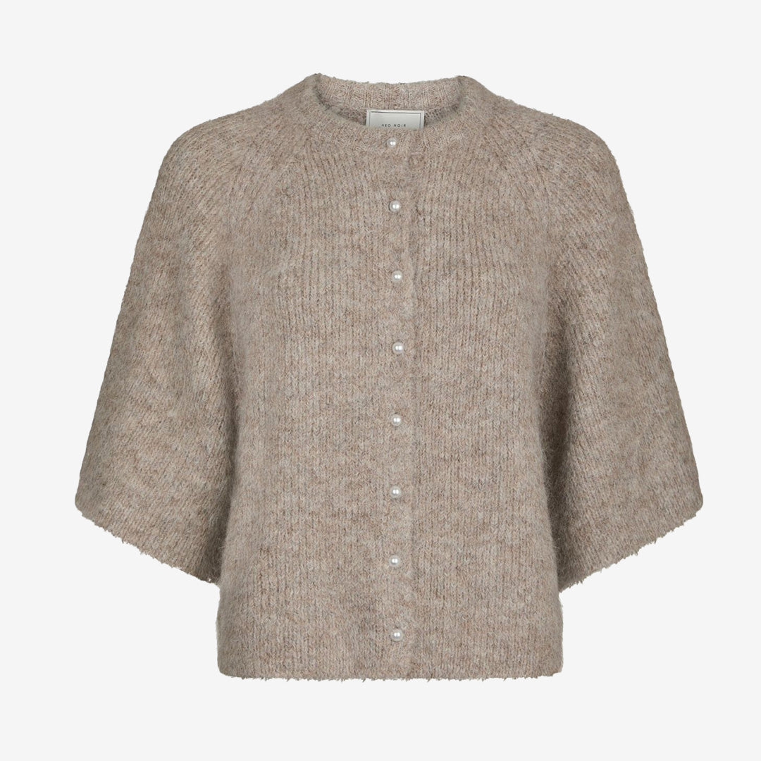 Amaya Fluffy Knit Cardigan