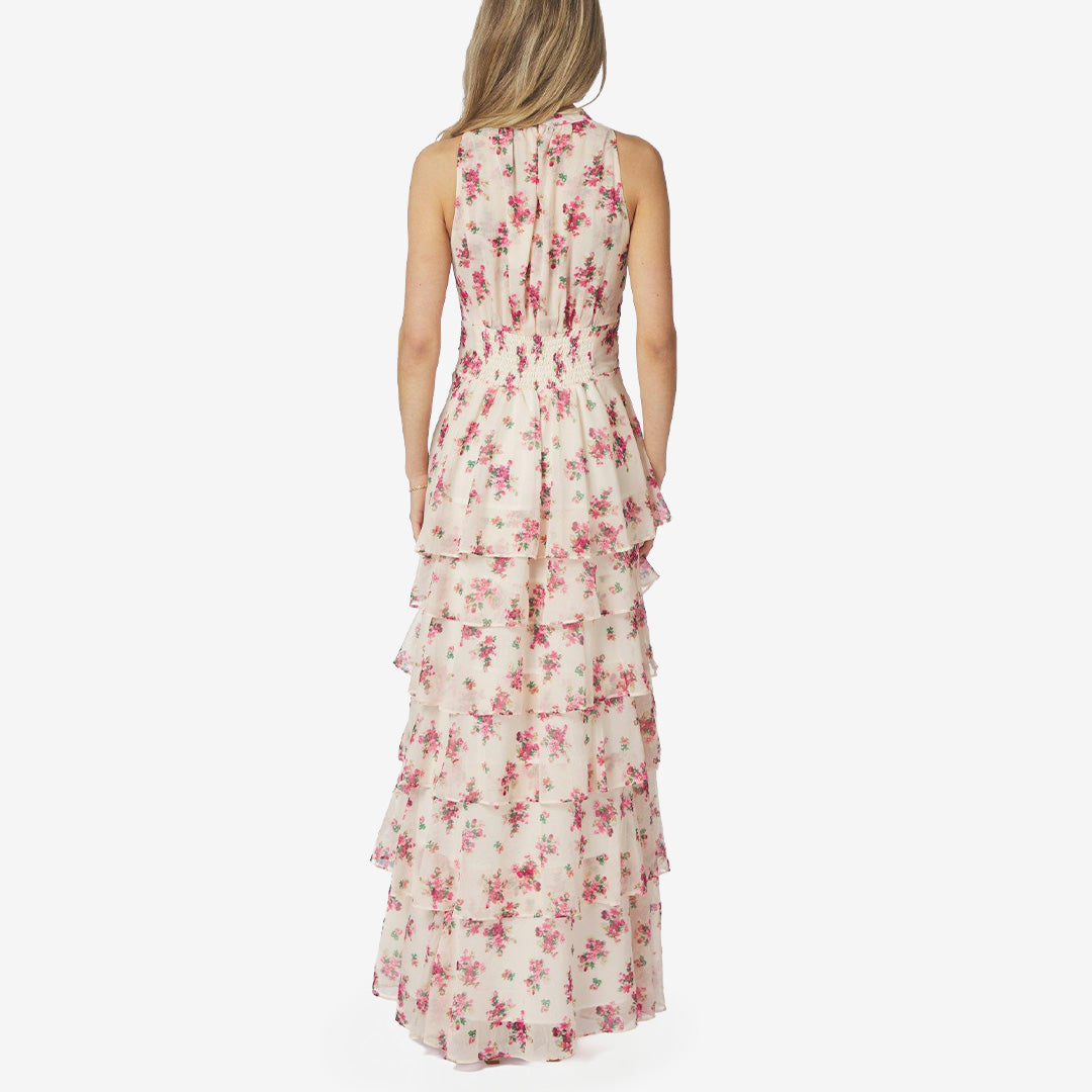 Marli Amazing Chiffon Rose Dress