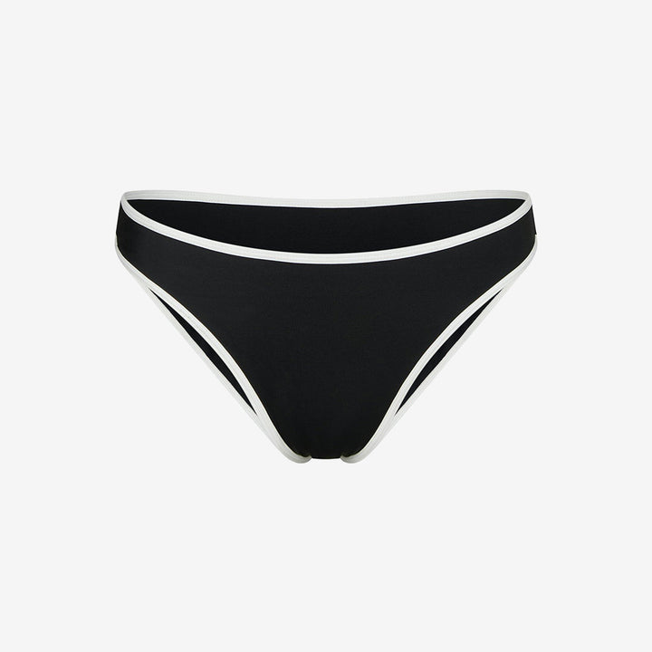 Jovita Solid Contrast Bikini Brief