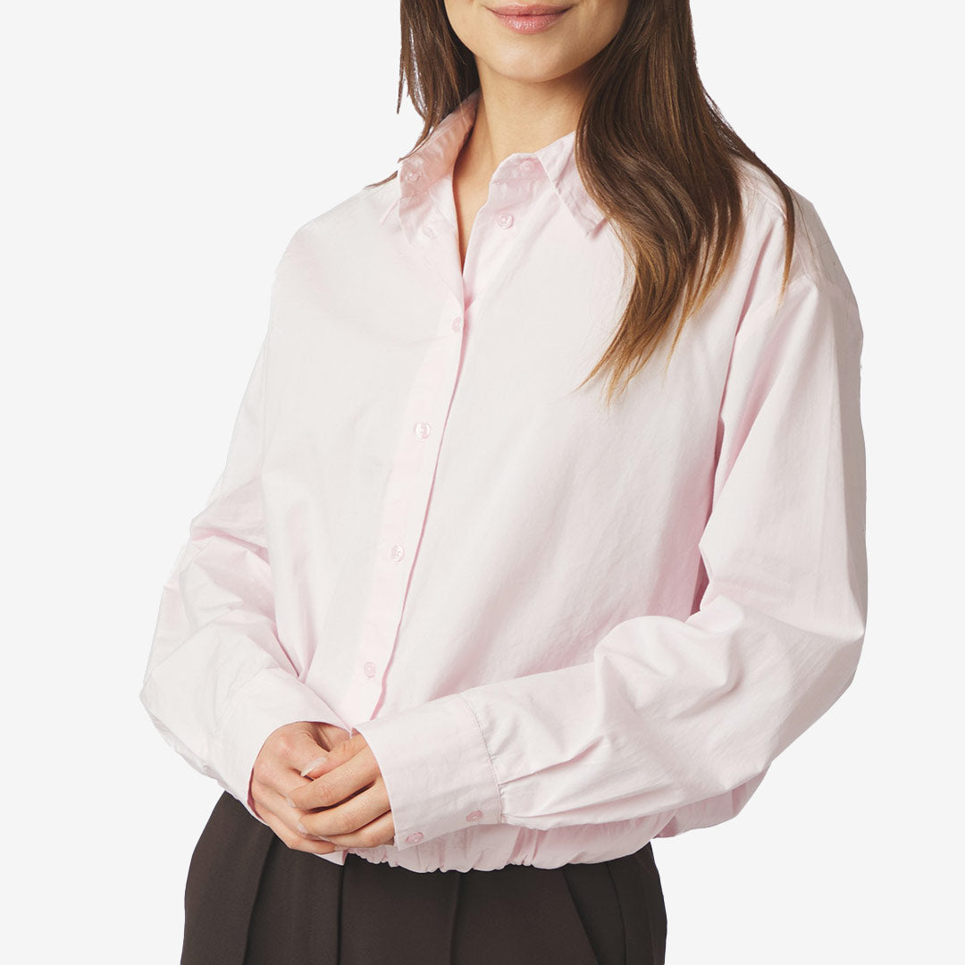 Neo Noir Emmana C Poplin Shirt dam Light Pink 167941