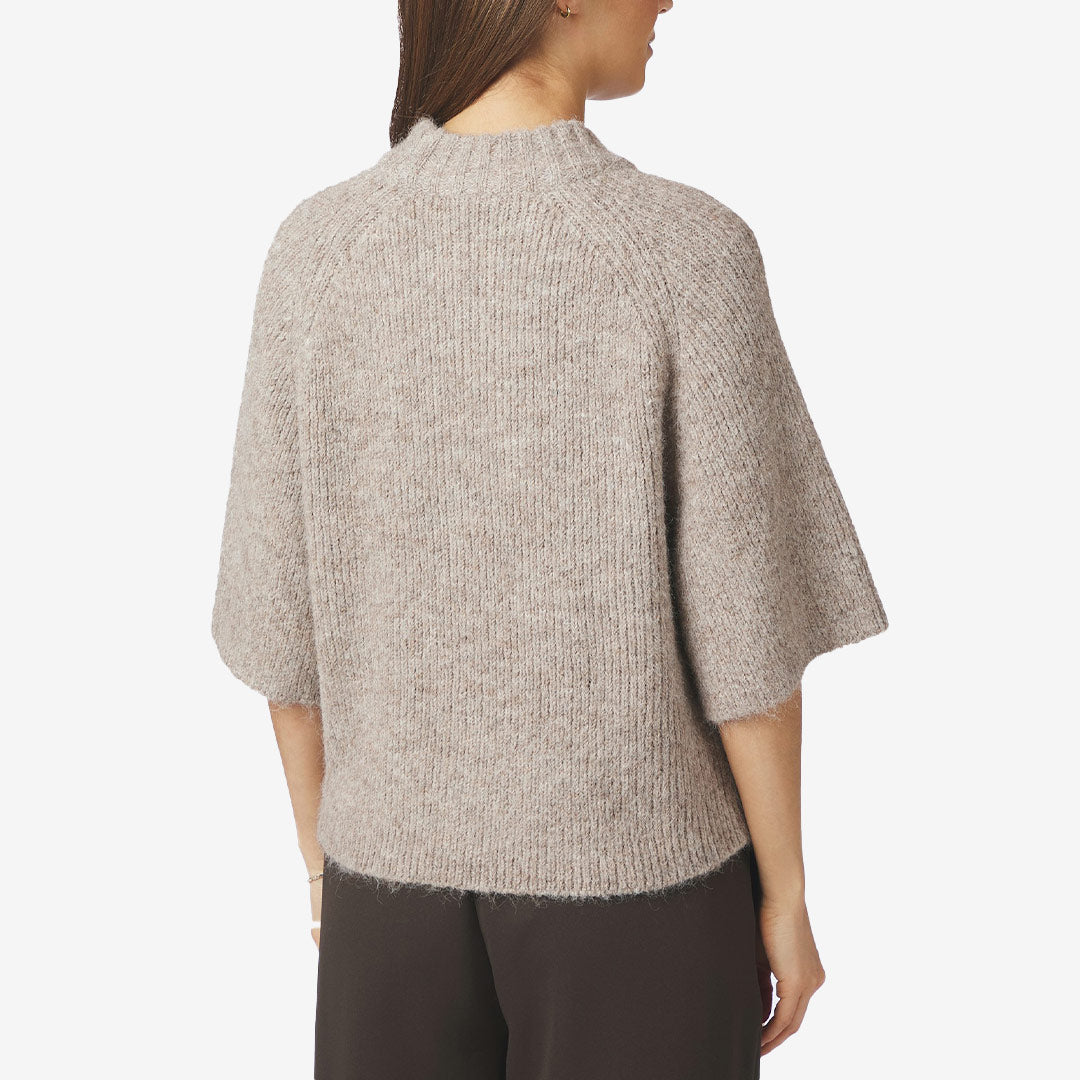 Bandi Fluffy Knit Blouse