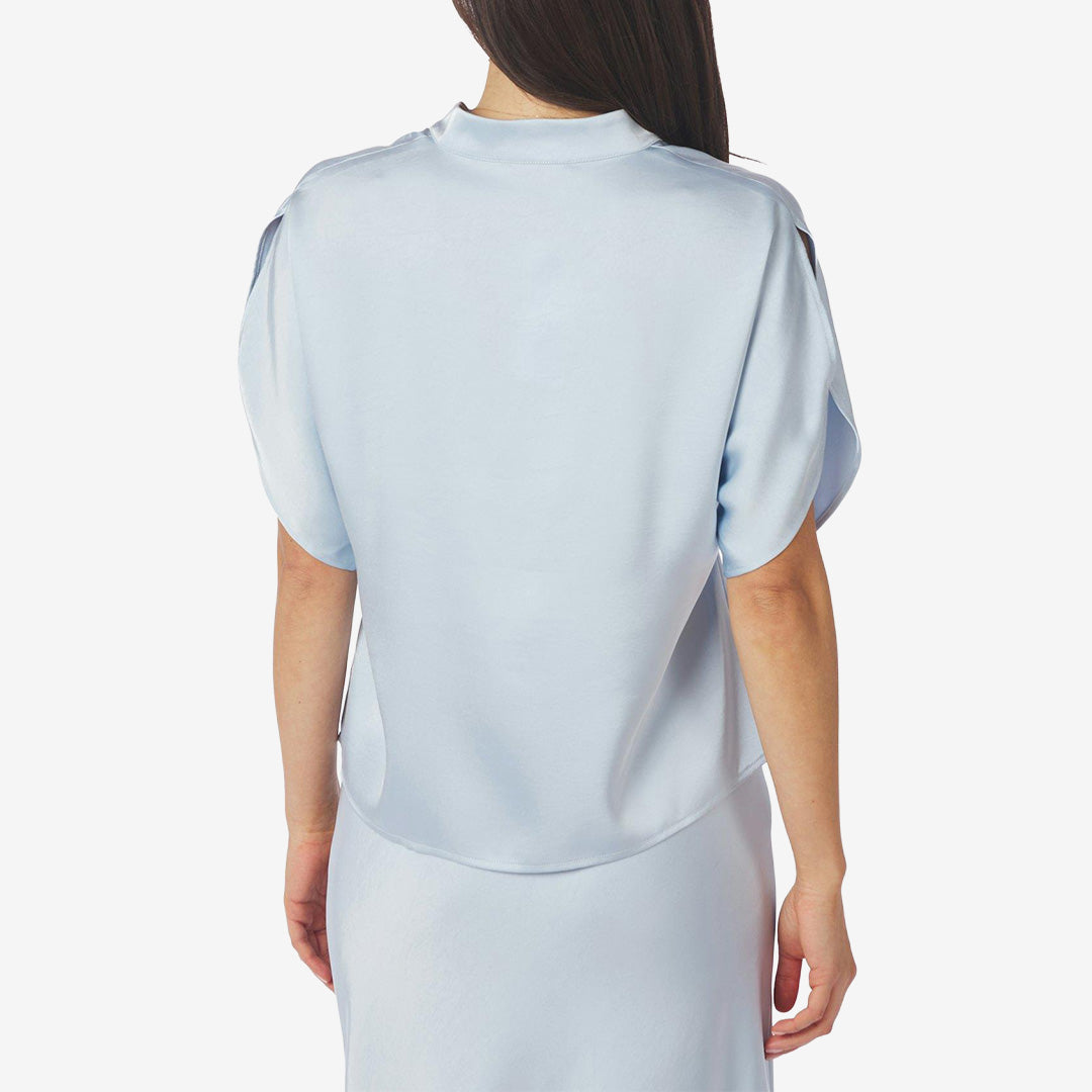 Anelle Heavy Sateen Blouse
