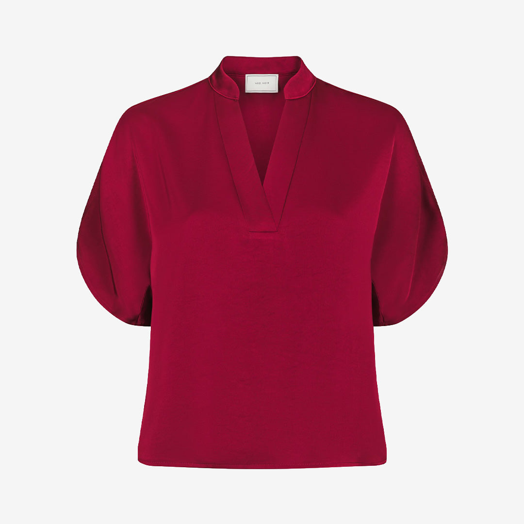 Anelle Heavy Sateen Blouse