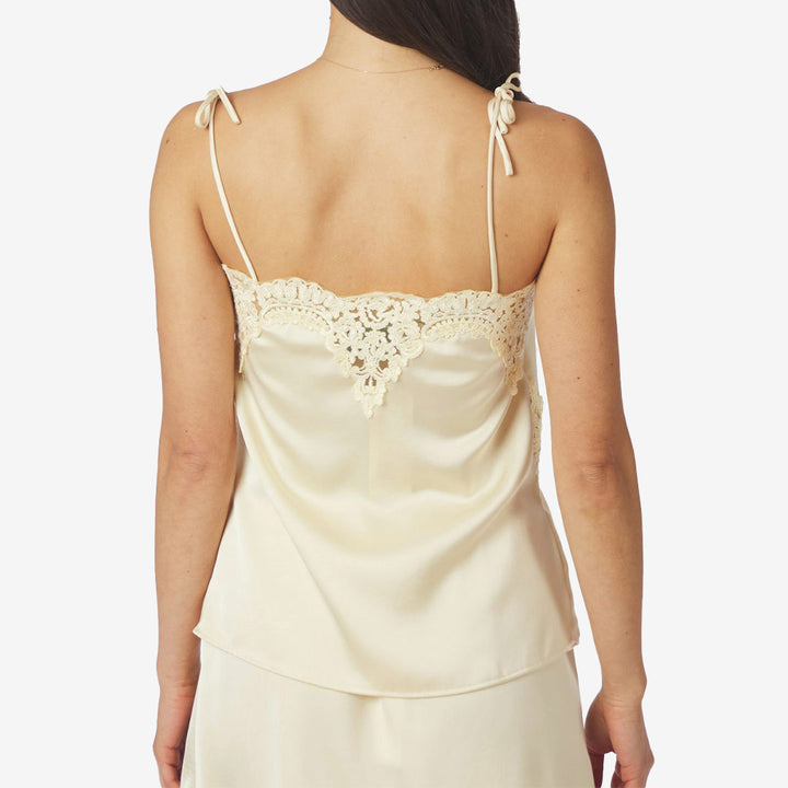 Kaela Heavy Sateen Lace Top