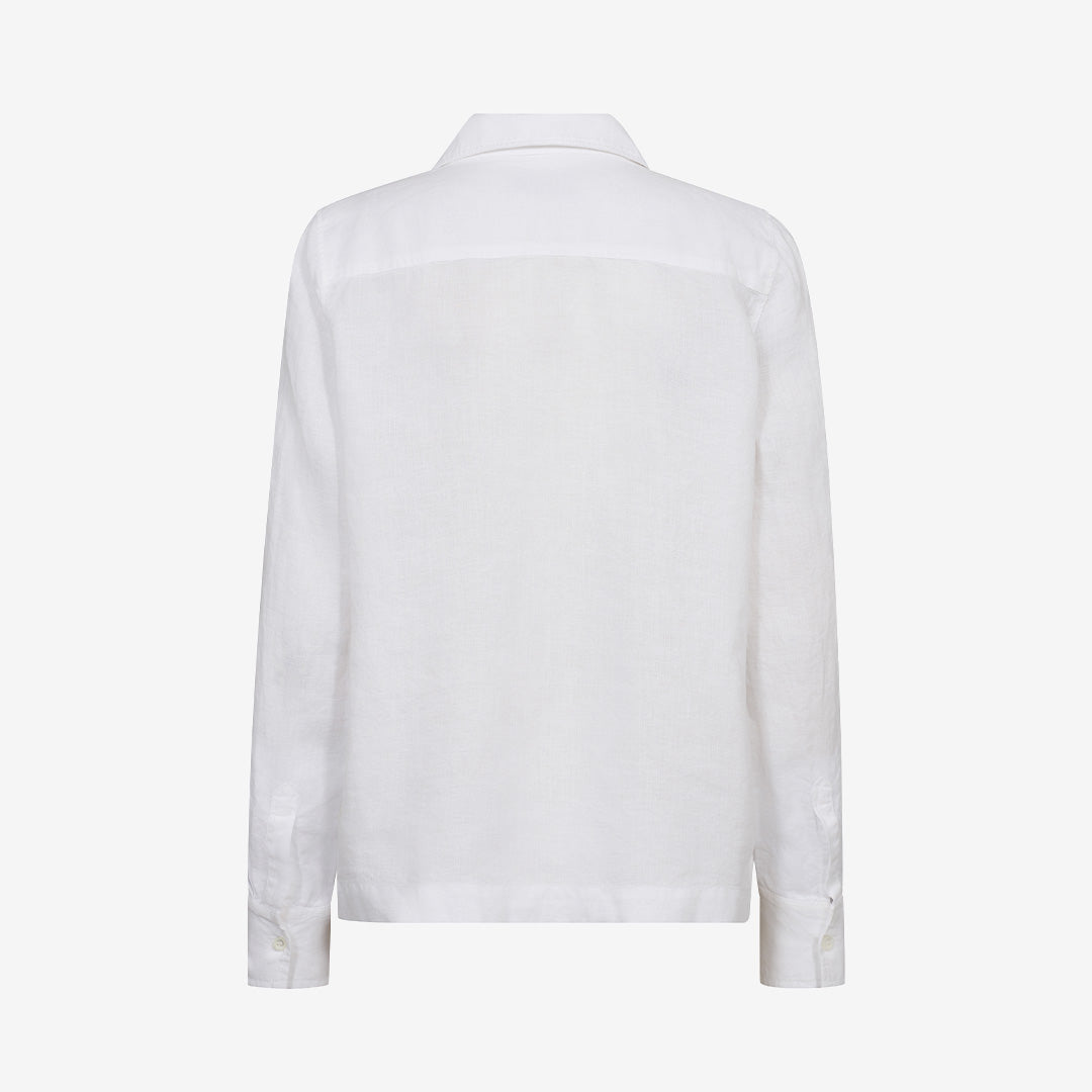 MMEnna Linen Pocket Blouse