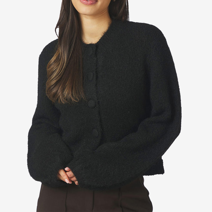 Gio Fluffy Knit Cardigan
