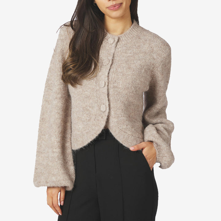 Gio Fluffy Knit Cardigan